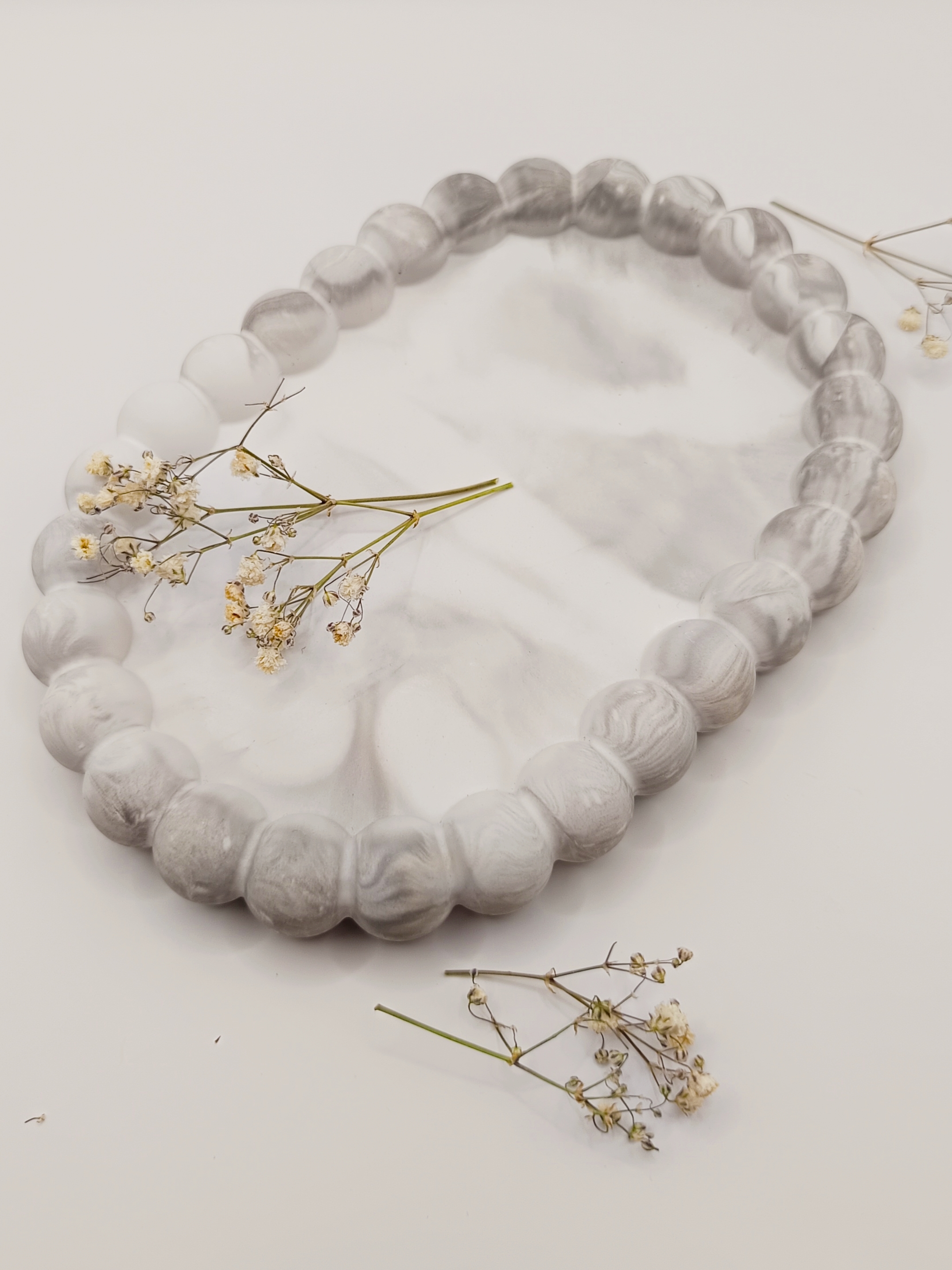 Dekoratives Tablett PERLE