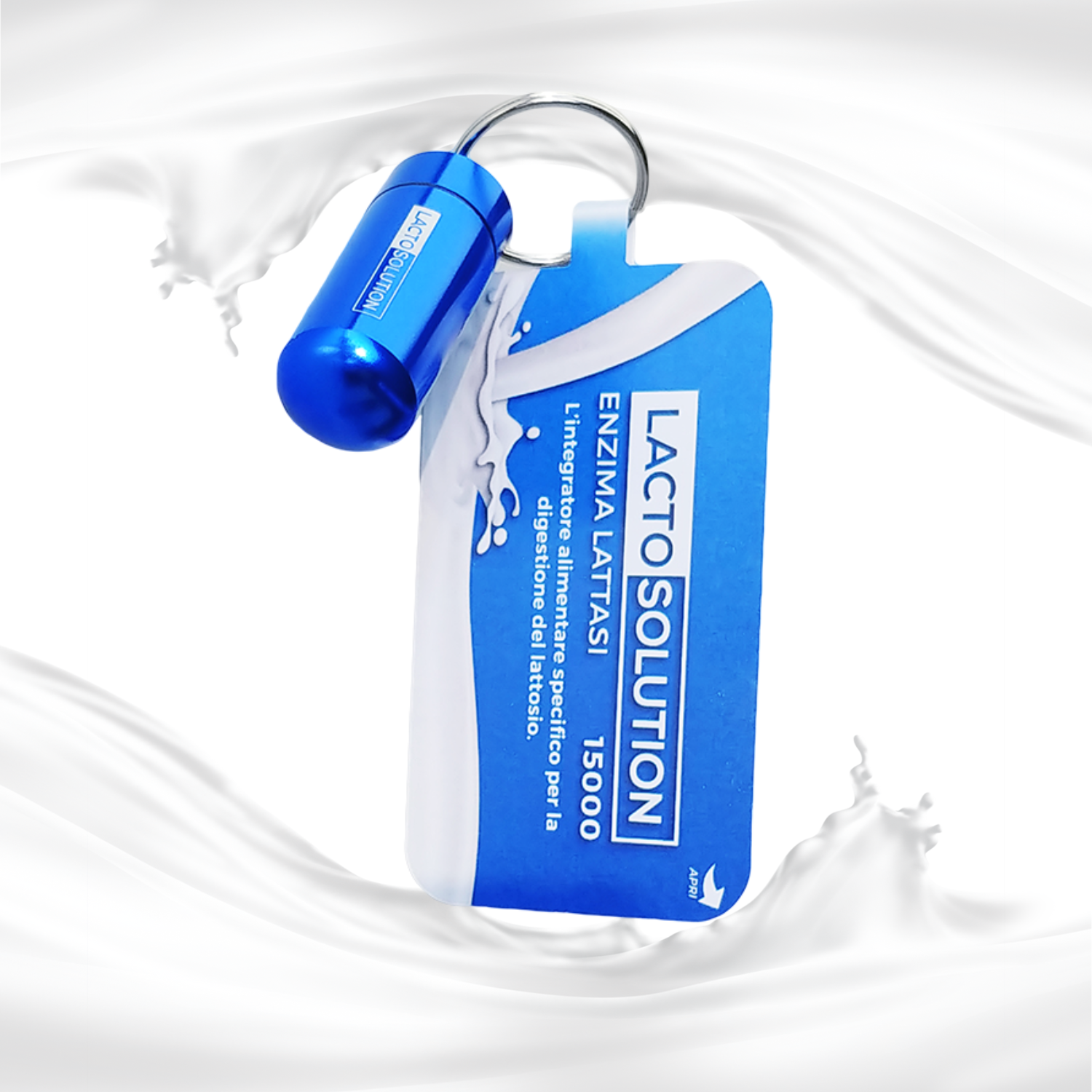 Lactosolution 15000 FCC + raktų pakabukas