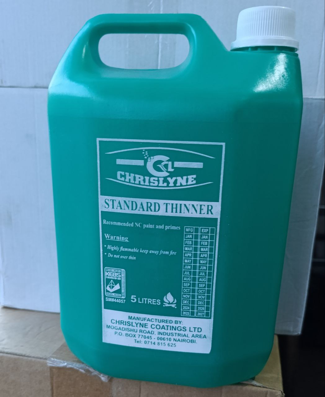 Chrislyne Standard Thinner 5L
