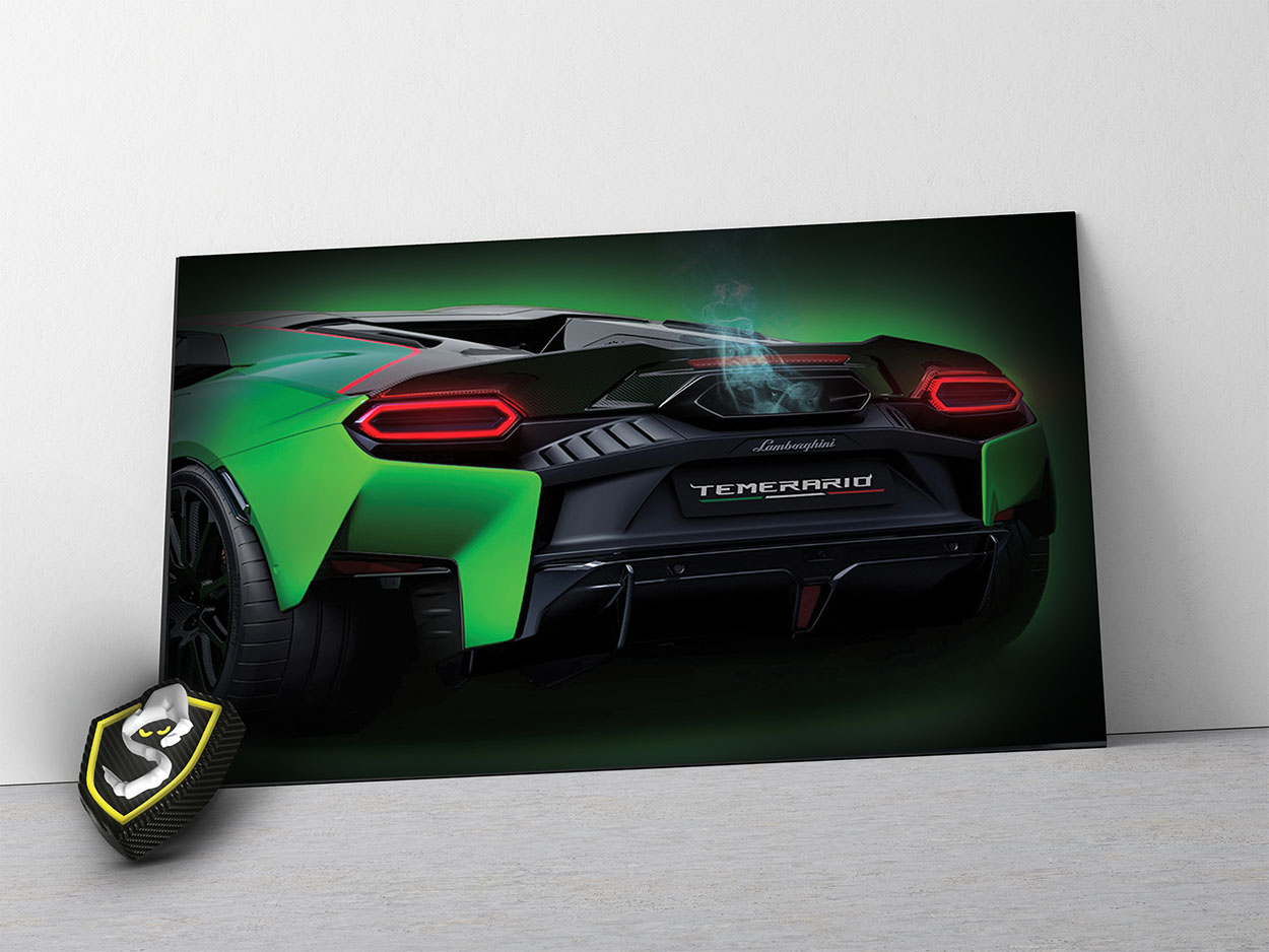 Lamborghini Models   |  LED Frame Poster
