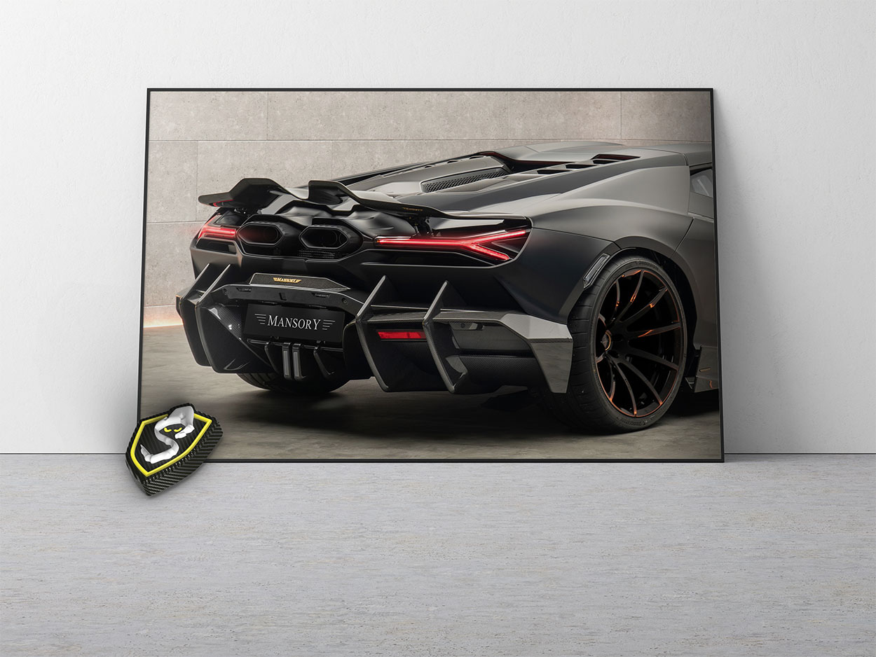 Lamborghini Models   |  LED Frame Poster