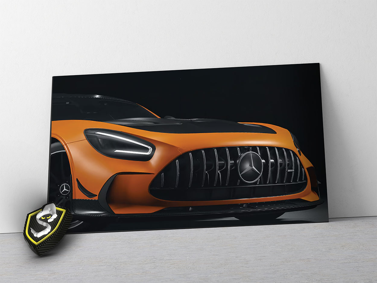 Mercedes AMG Models | LED Frame Poster