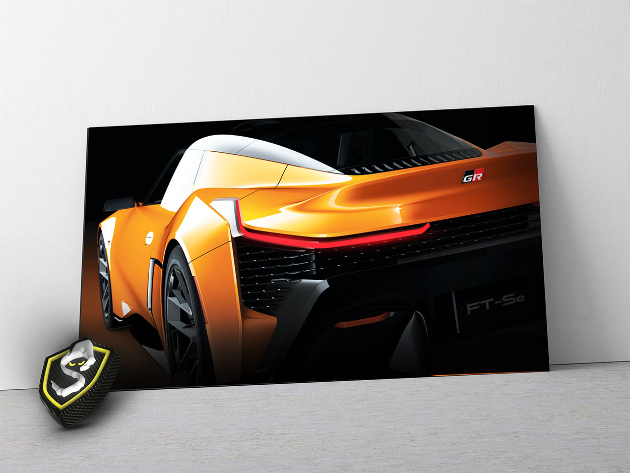 Toyota Supra GTR | LED Frame Poster