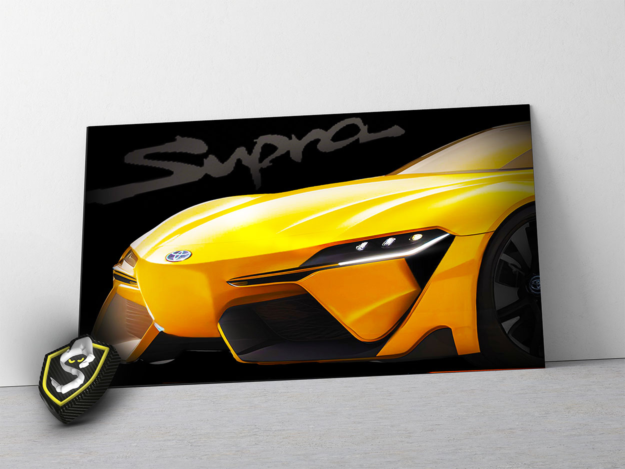 Toyota Supra GTR |  LED Frame Poster