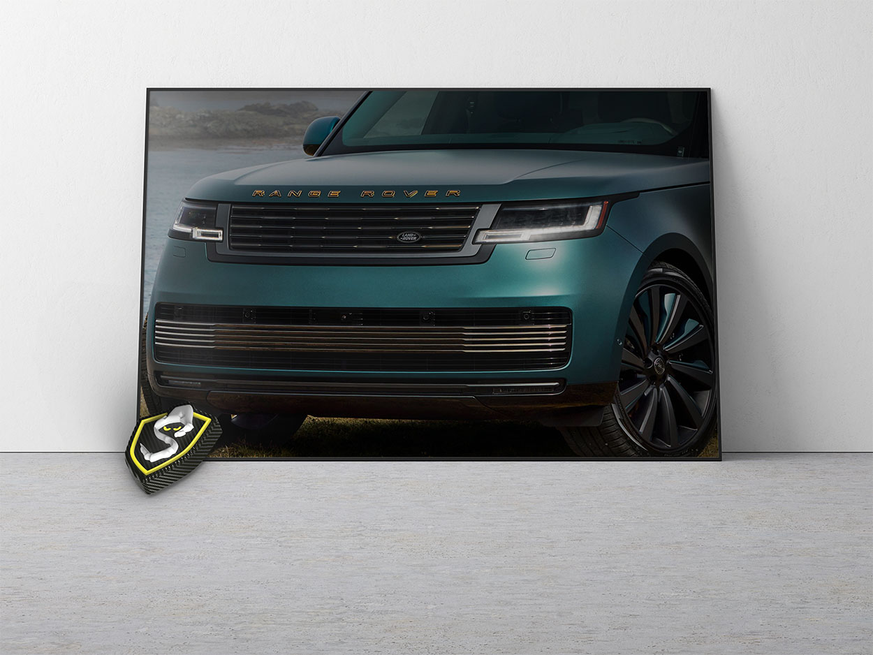 Range Rover  Models  |  LED Frame Poster