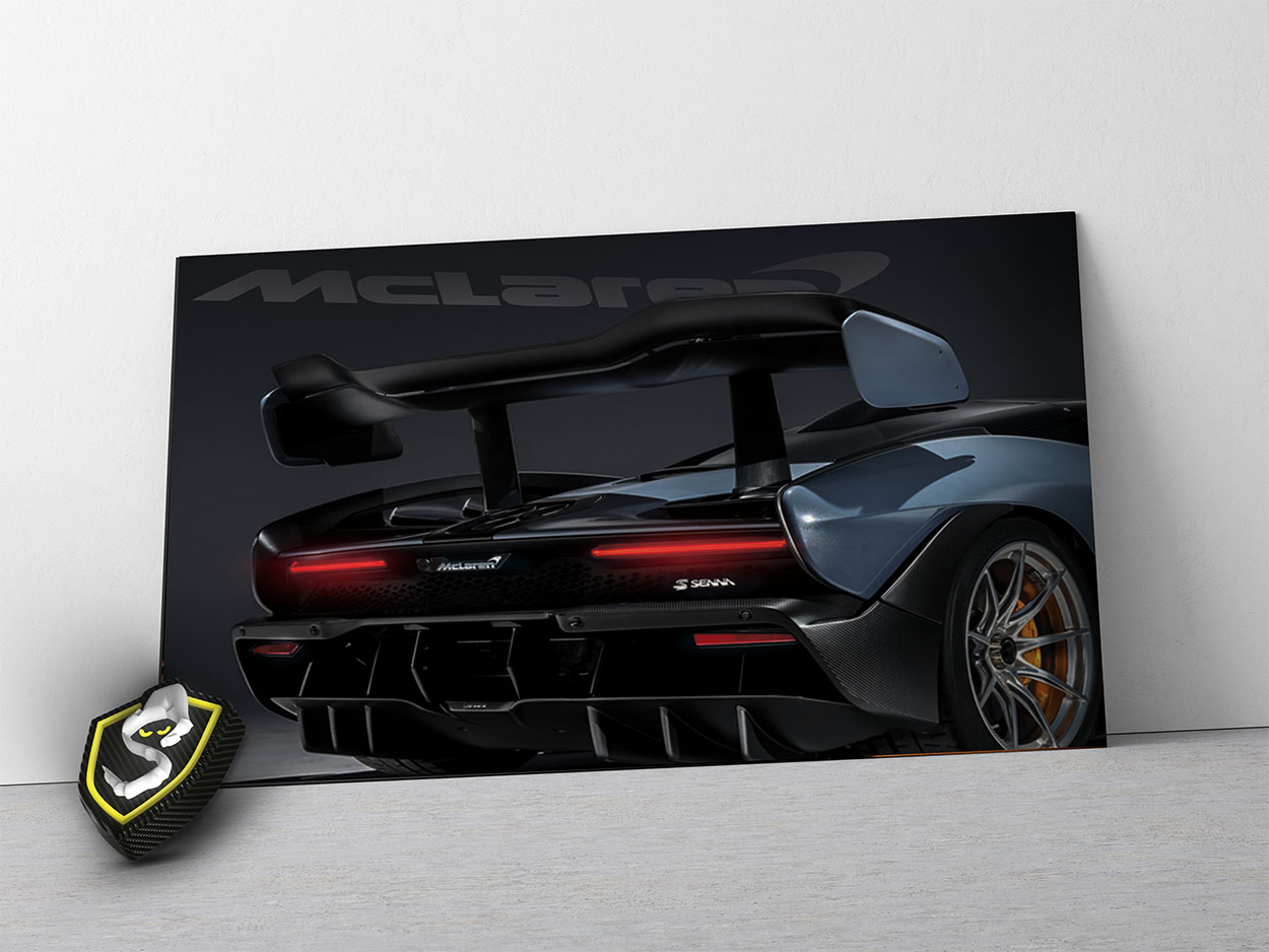 Mclaren Models  |  LED Frame Poster