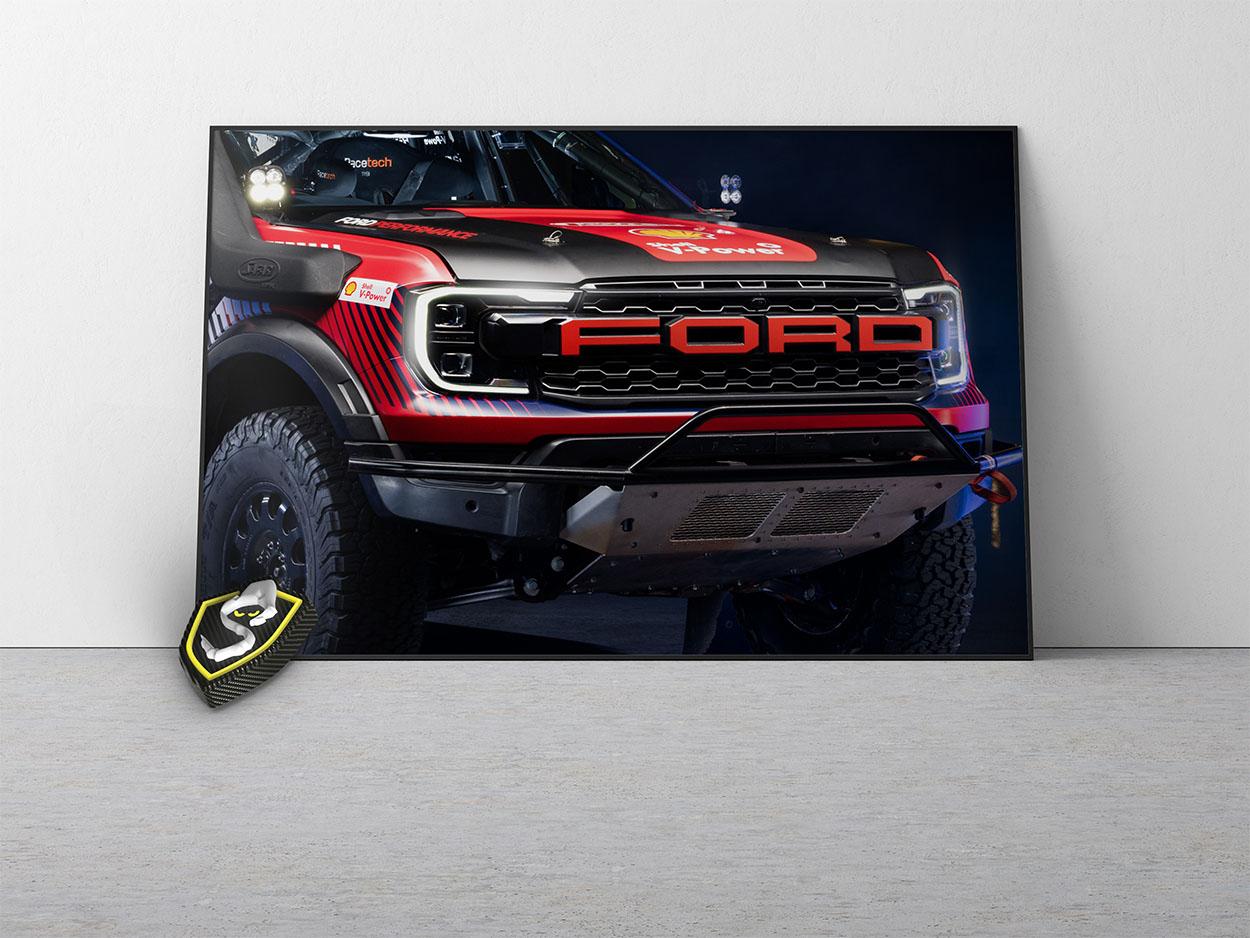 Ford  Models  |  LED Frame Poster