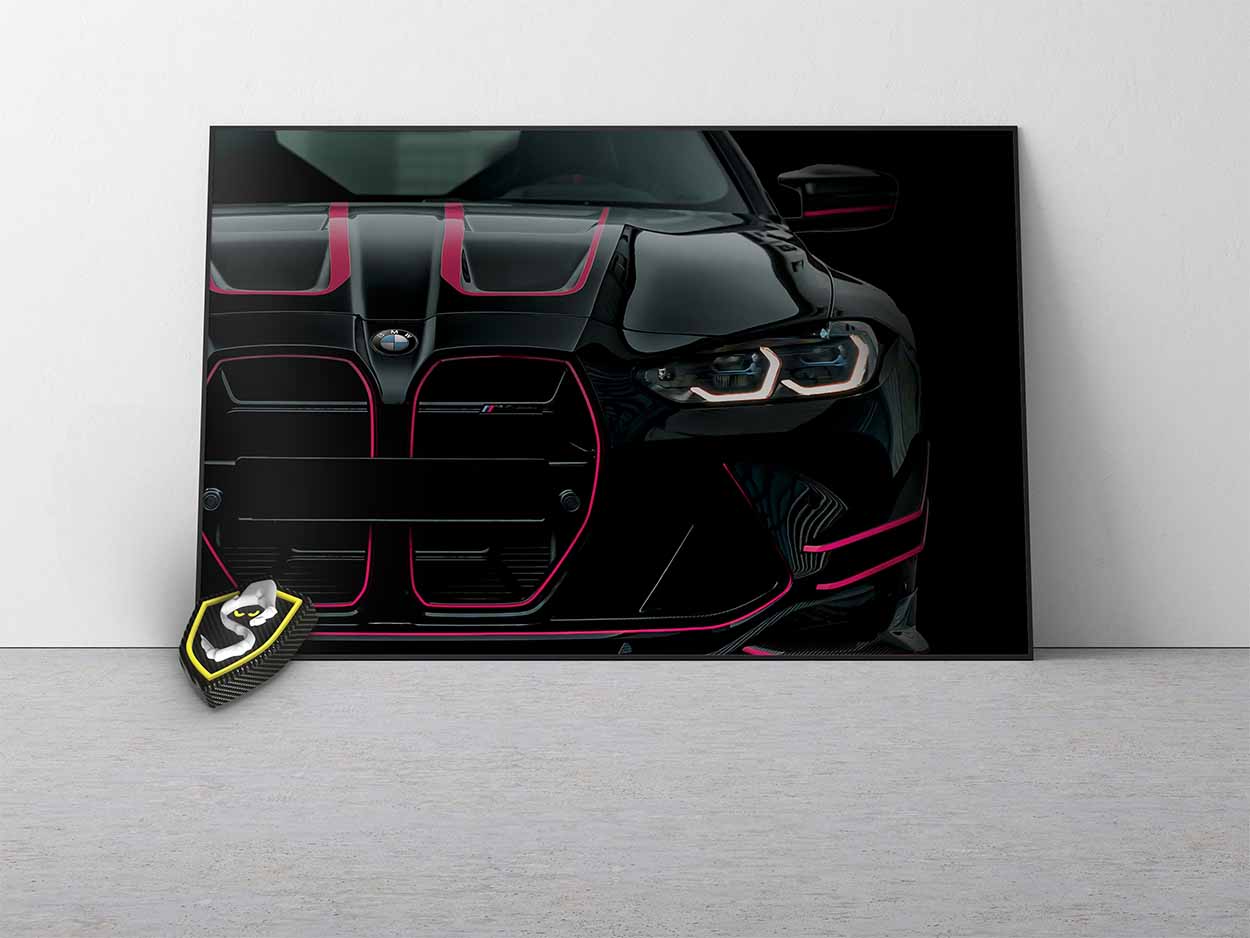 BMW   Models  |  LED Frame Poster