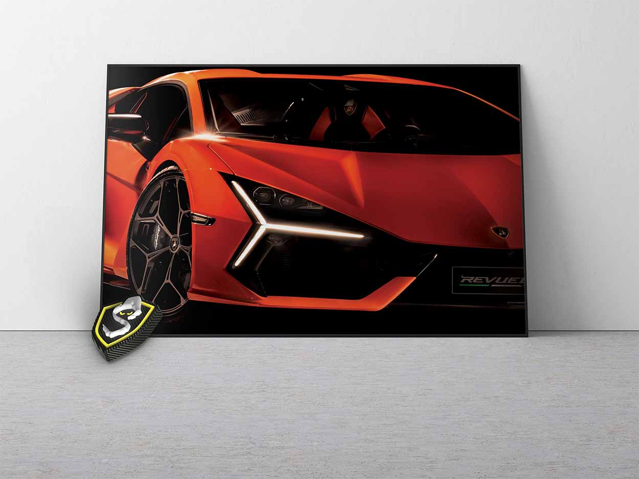 Lamborghini Models   |  LED Frame Poster