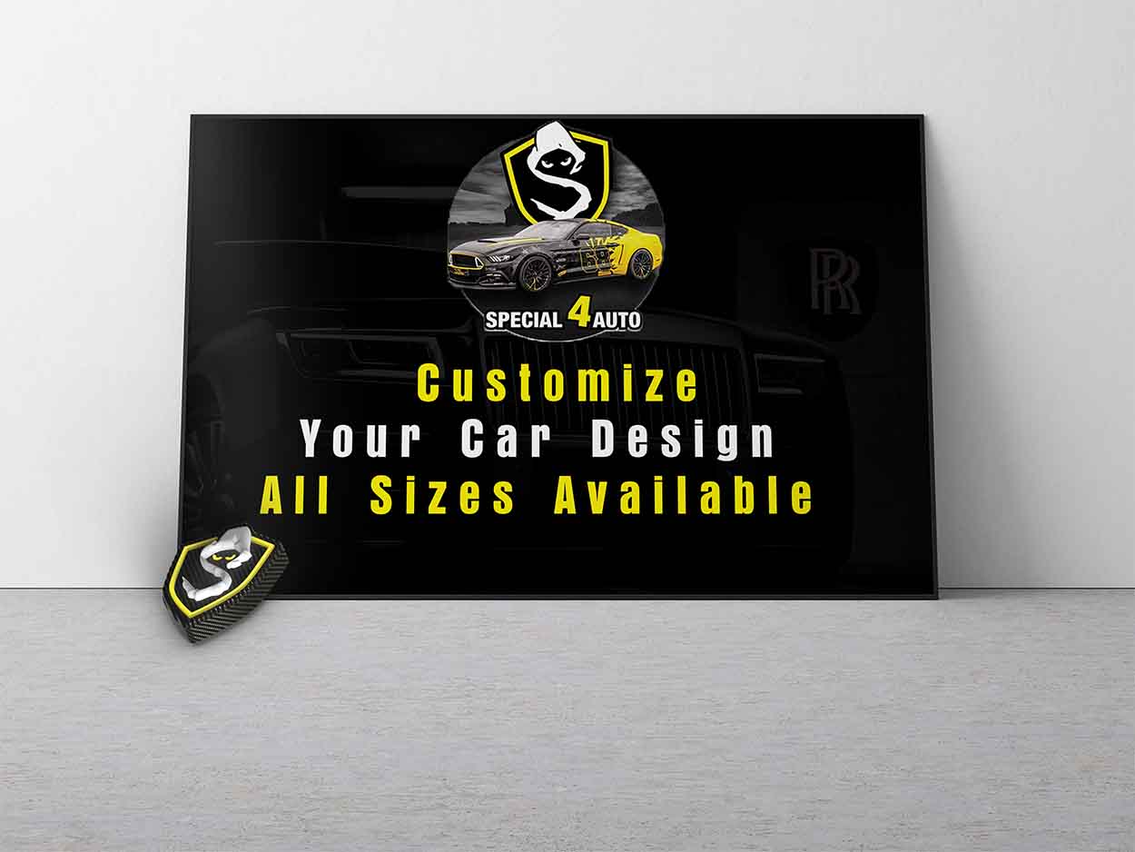 Customize Your Design   |  LED Frame Poster