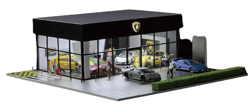 Model Car Dealership Display