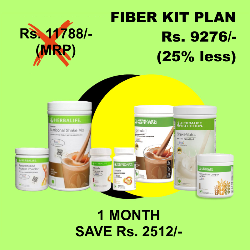 1 Month Fiber Kit Weight Loss Plan