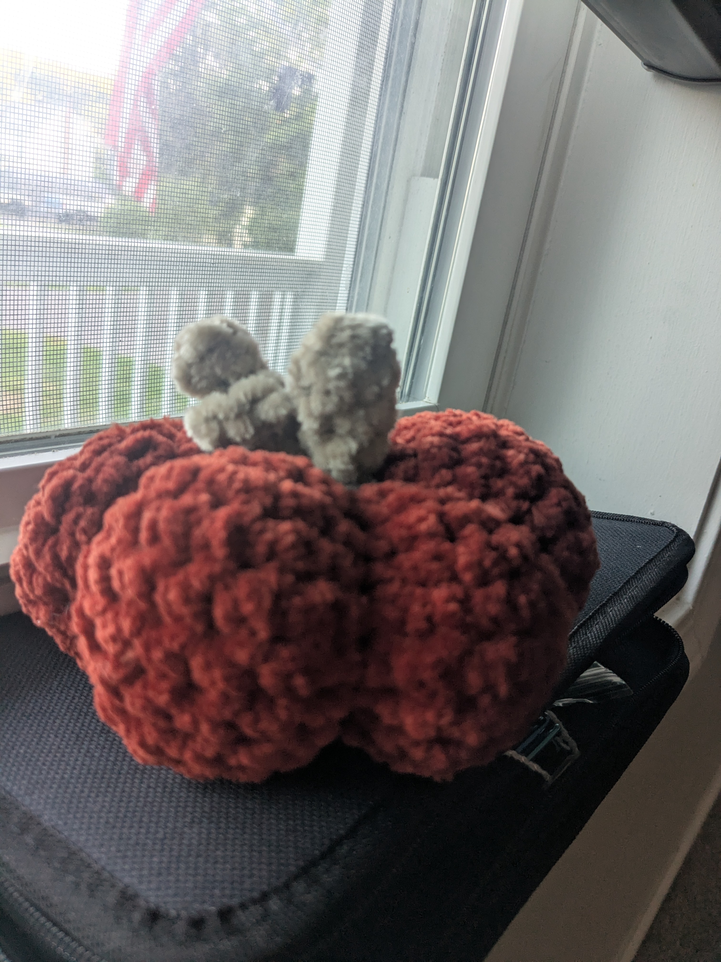 Crochet Plush Pumpkin