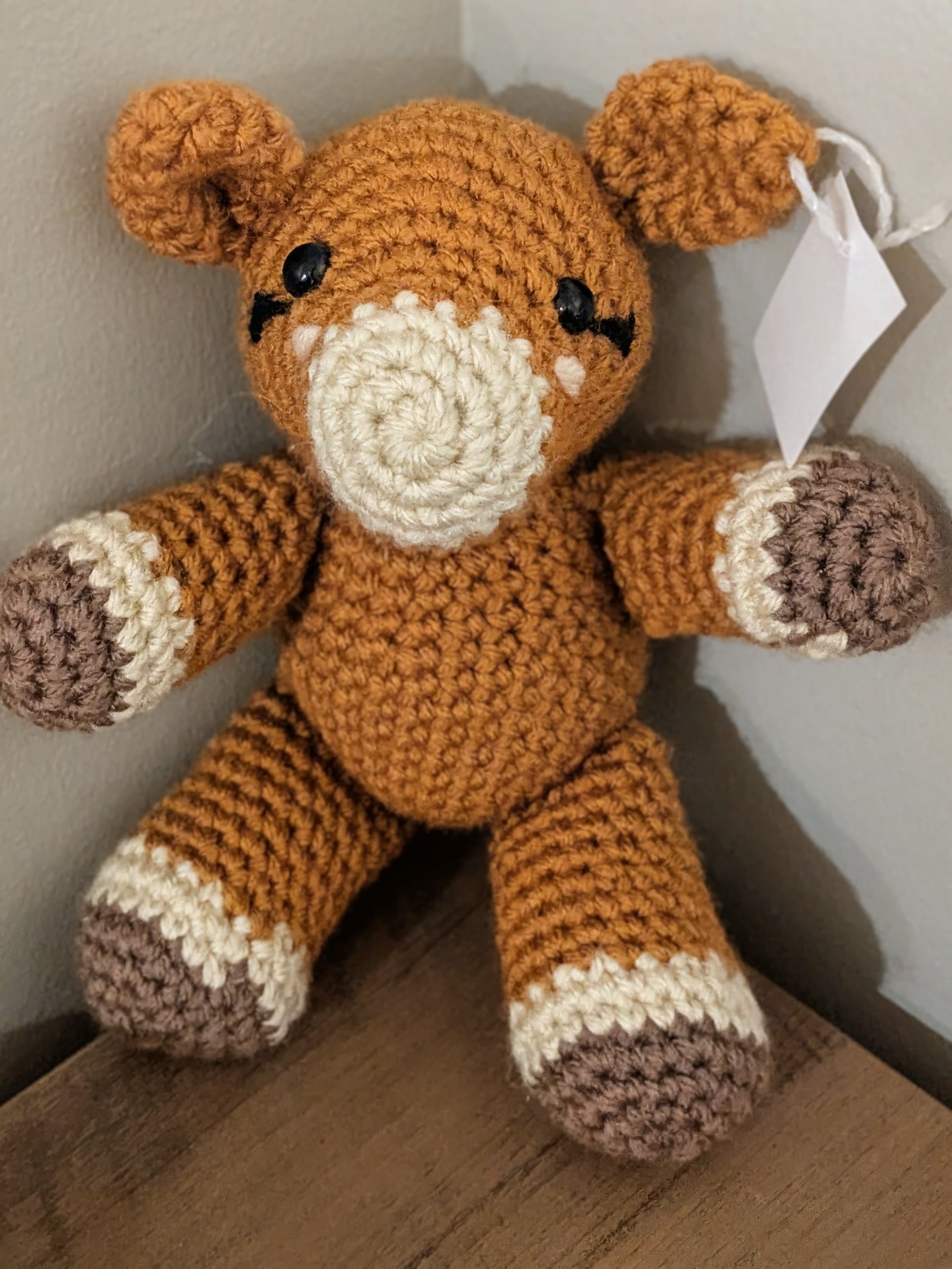 Crochet Reindeer Plush Toy