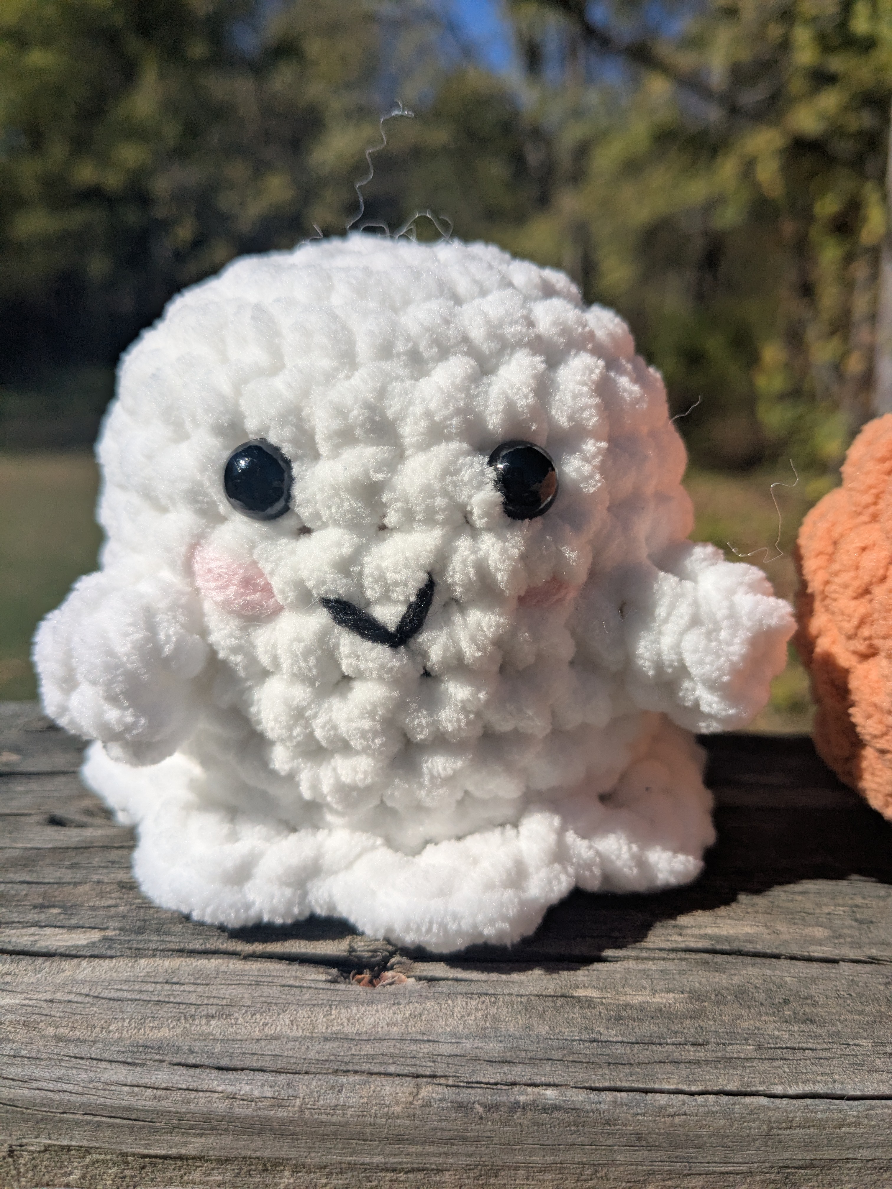 Crochet Ghost Plushies