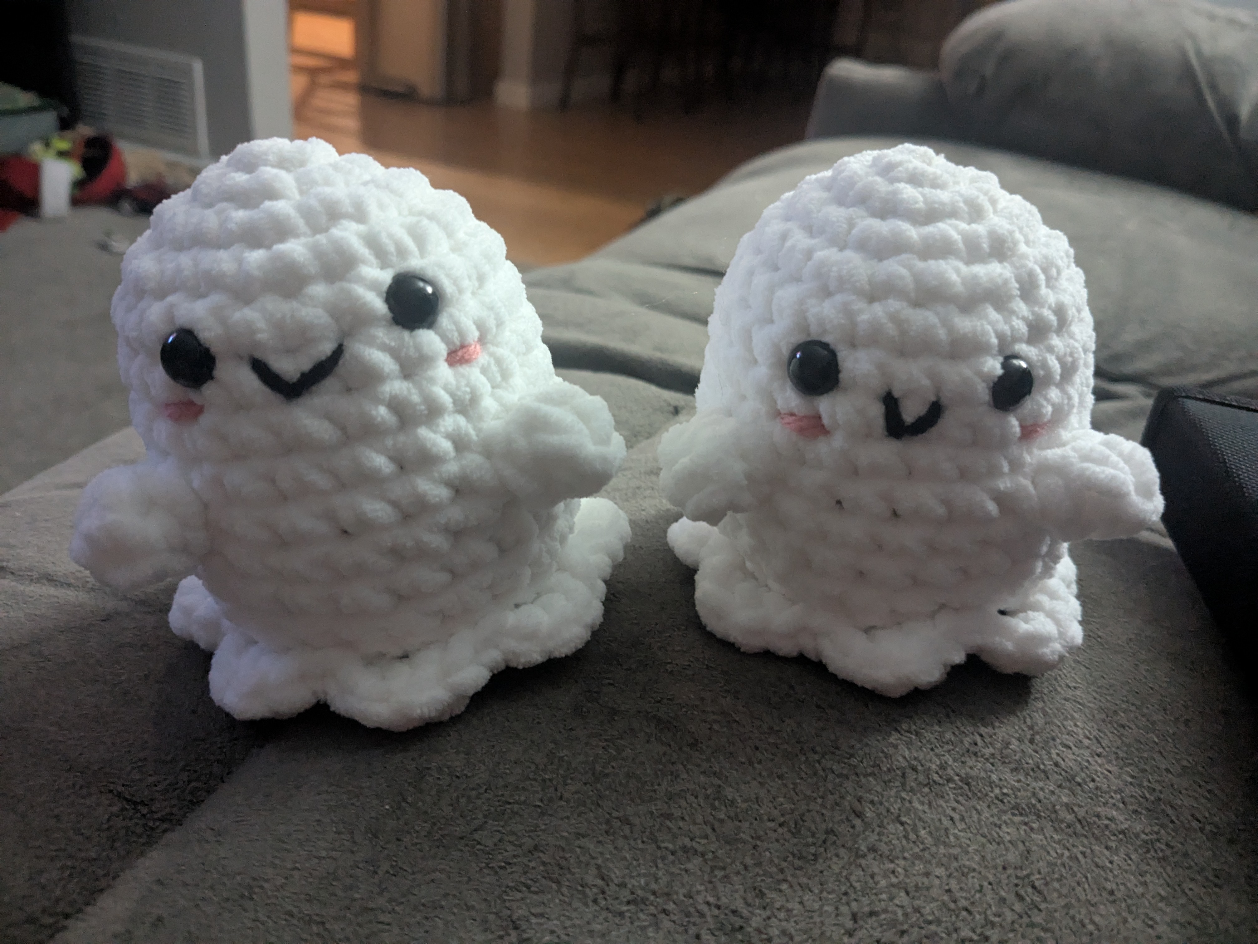 Crochet Ghost Plushies