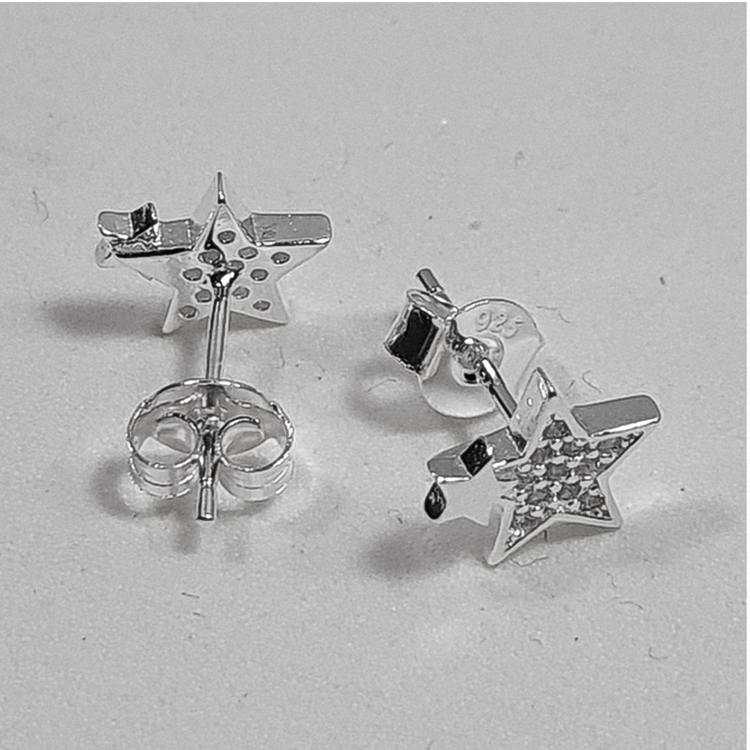 Pendientes de Plata 925 y circonia