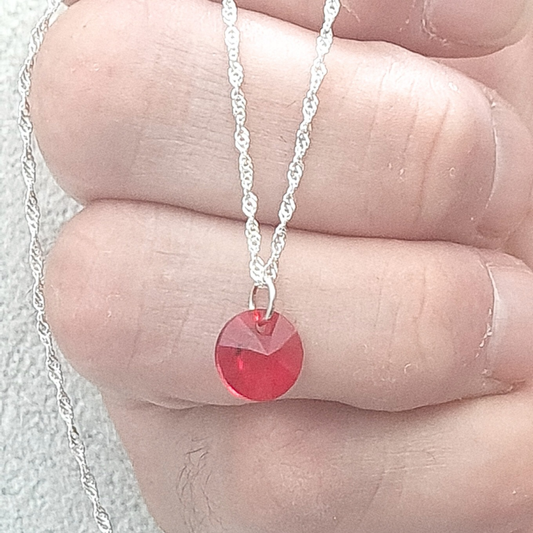 Collar de Plata 925 con cristal sw 
