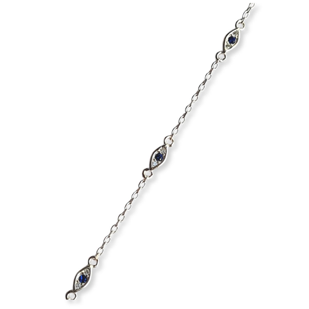 Pulsera de Plata 925 con ojitos
