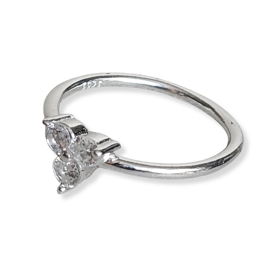 Anillo de Plata 925 con cubics