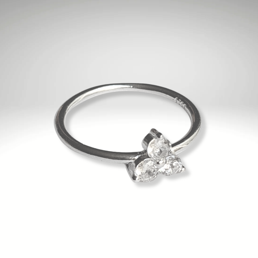 Anillo de Plata 925 con cubics