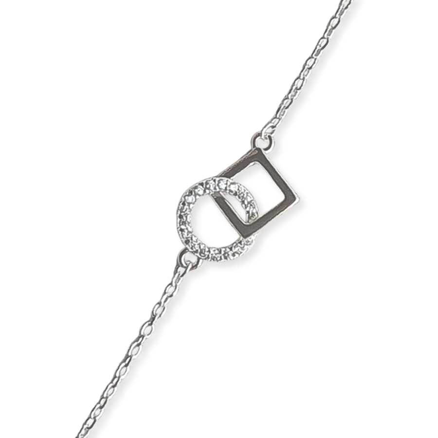 Pulsera de Plata 925 con formas