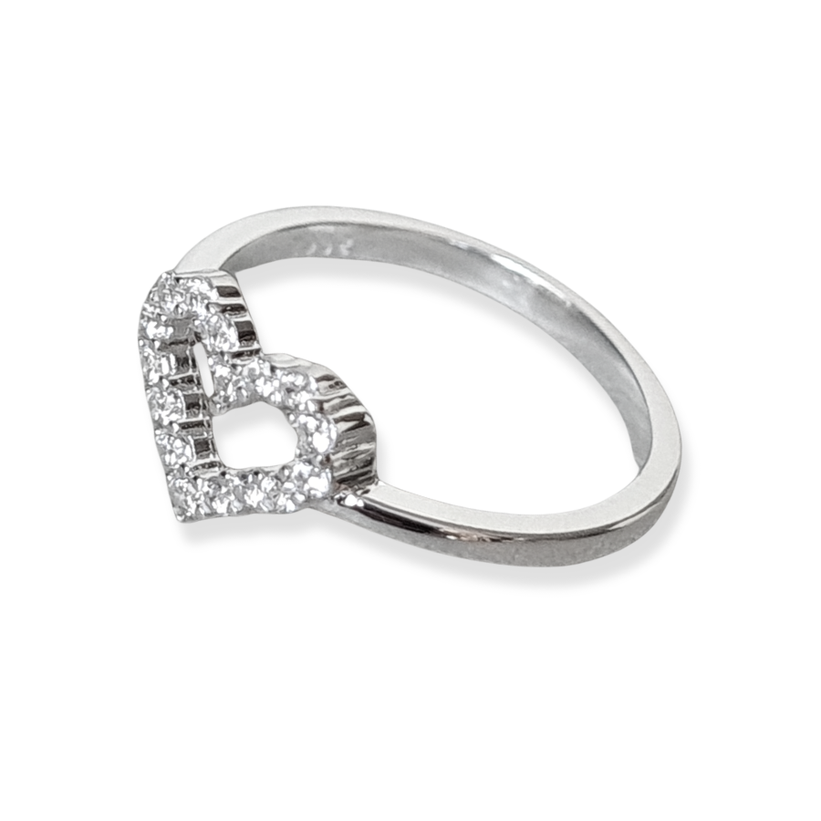 Anillo de Plata 925 con corazón