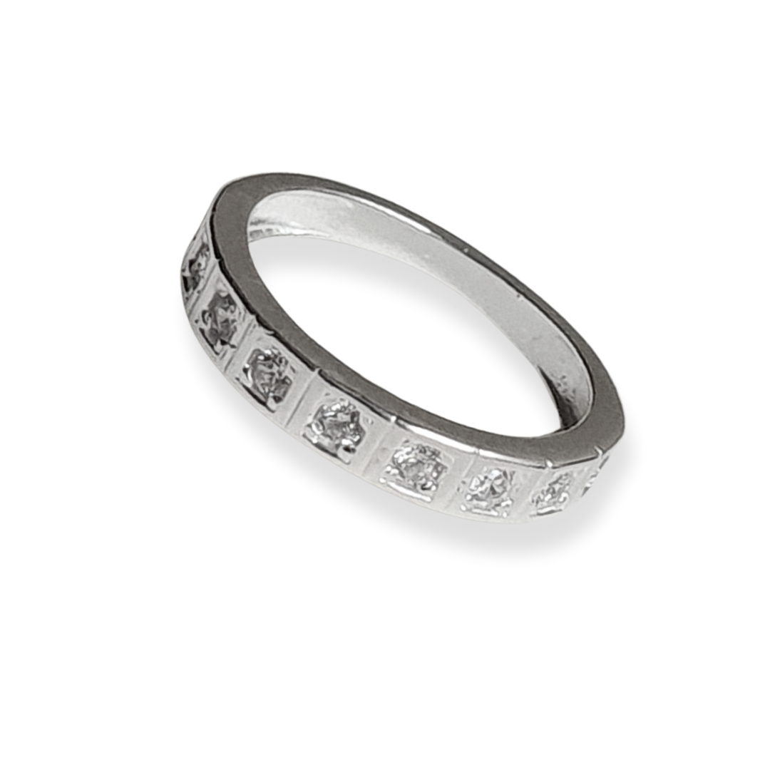 Anillo de Plata 925 con cubics