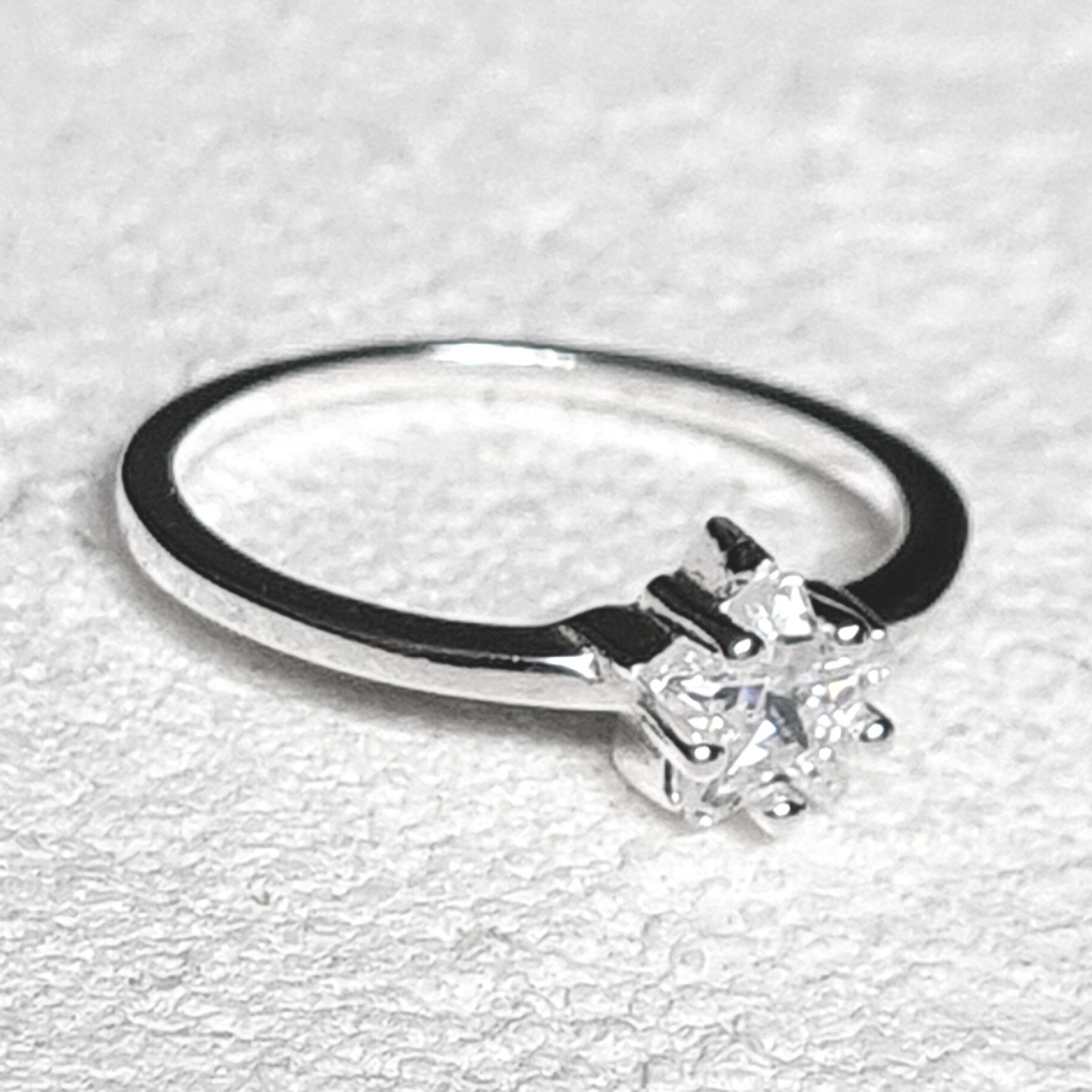 Anillo de Plata 925 con circón estrella
