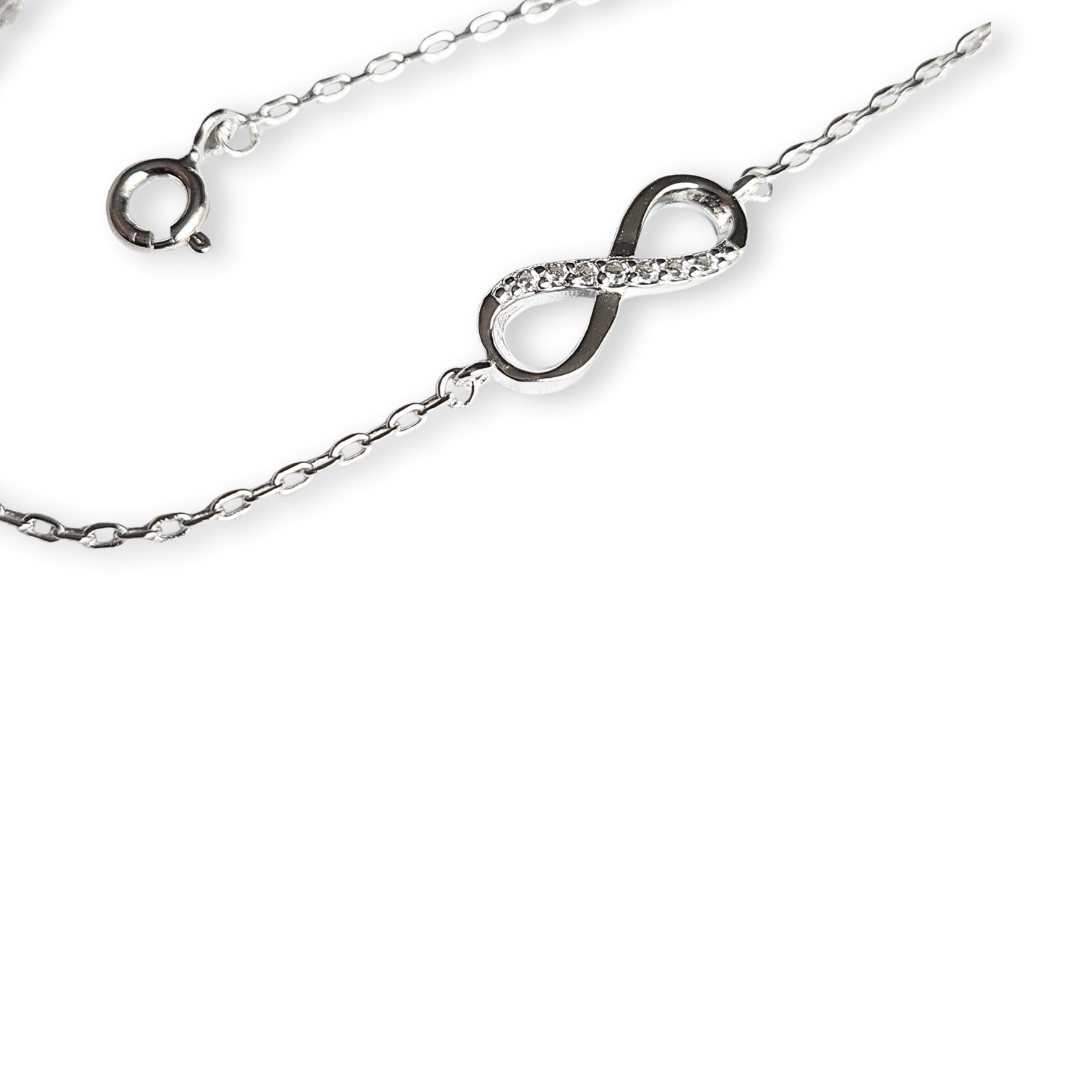 Pulsera infinito de Plata 925