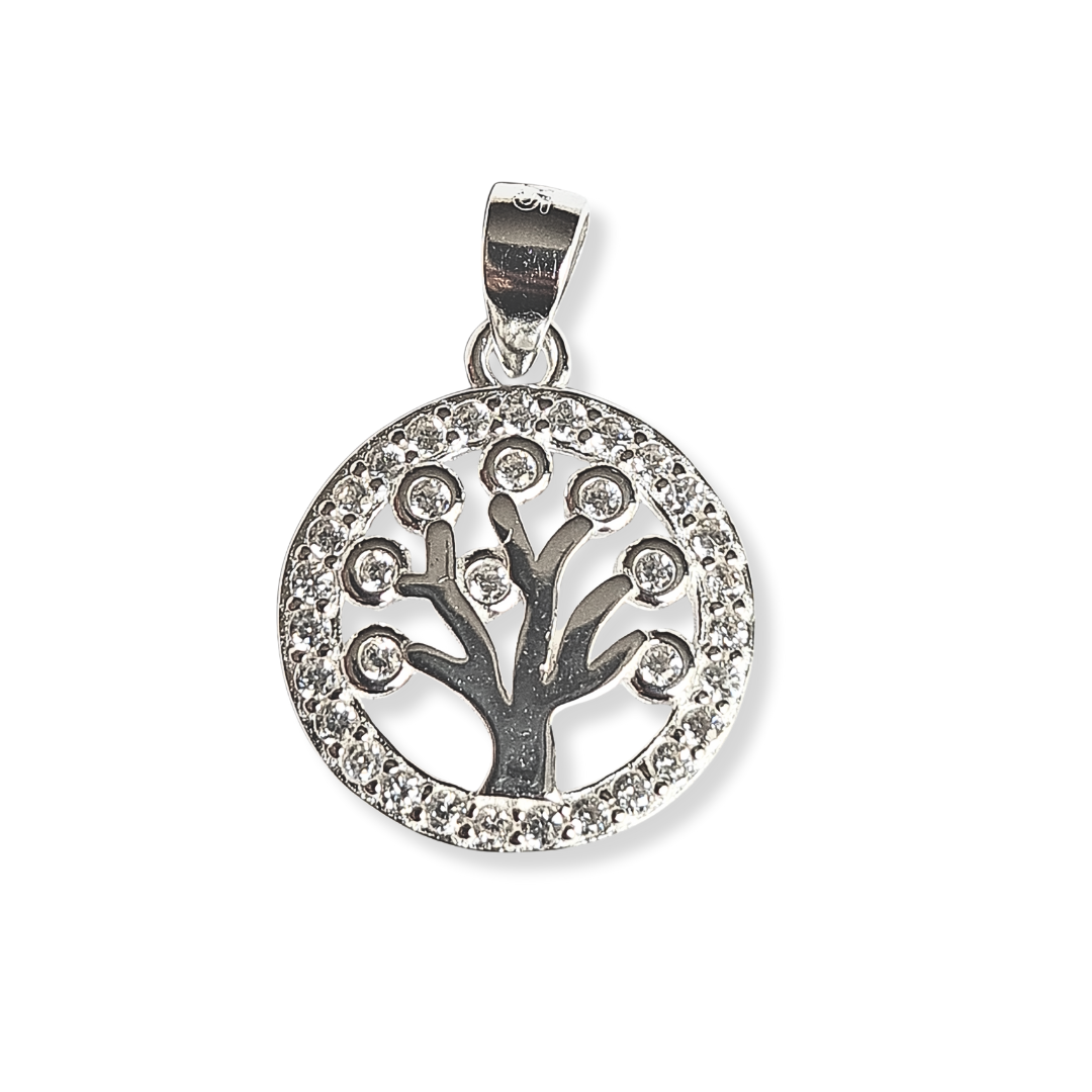 Colgante árbol de la vida de Plata 925