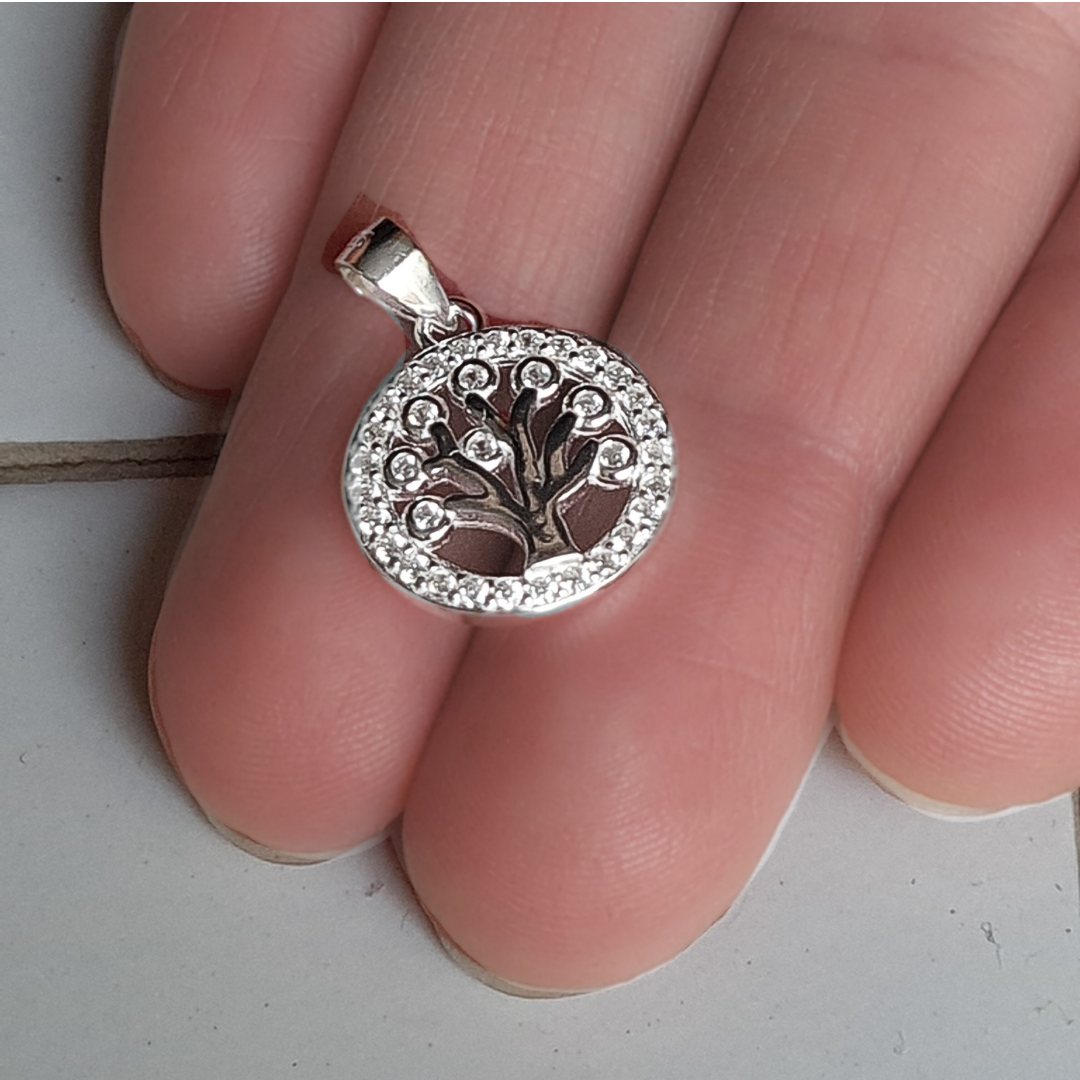 Colgante árbol de la vida de Plata 925
