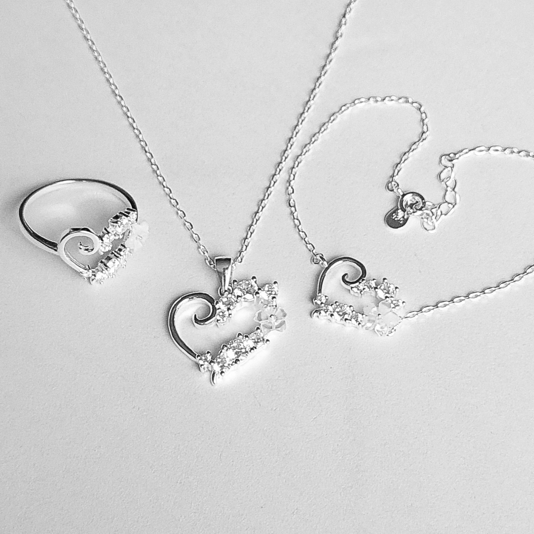 Pulsera de Plata 925 con diseño de nácar