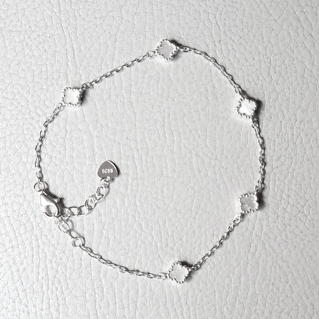 Pulsera de Plata 925 con nacar