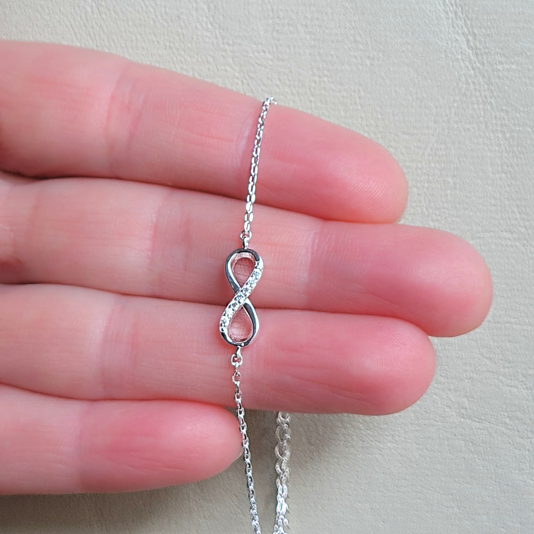 Pulsera infinito de Plata 925