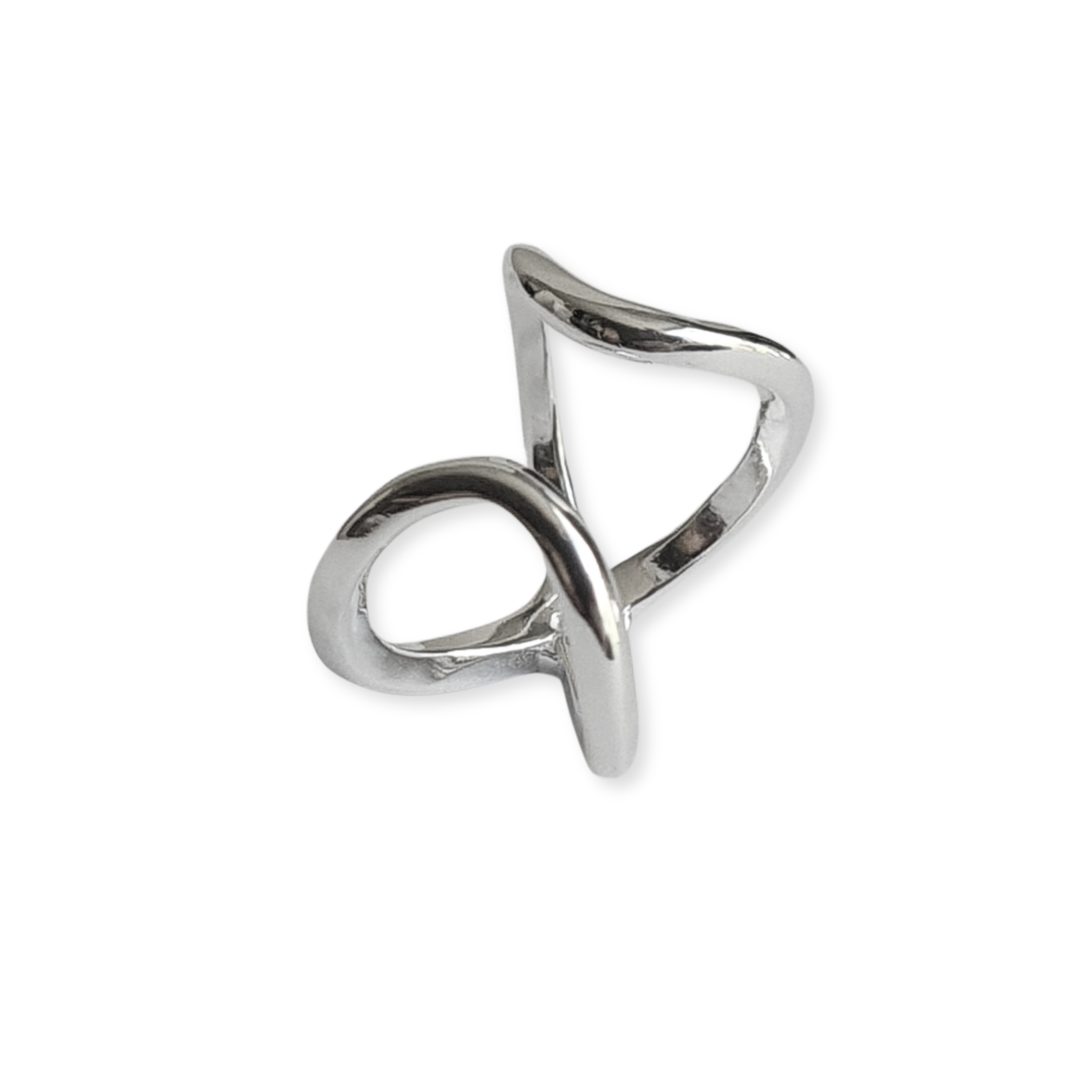 Ear cuff Plata 925 abstracto