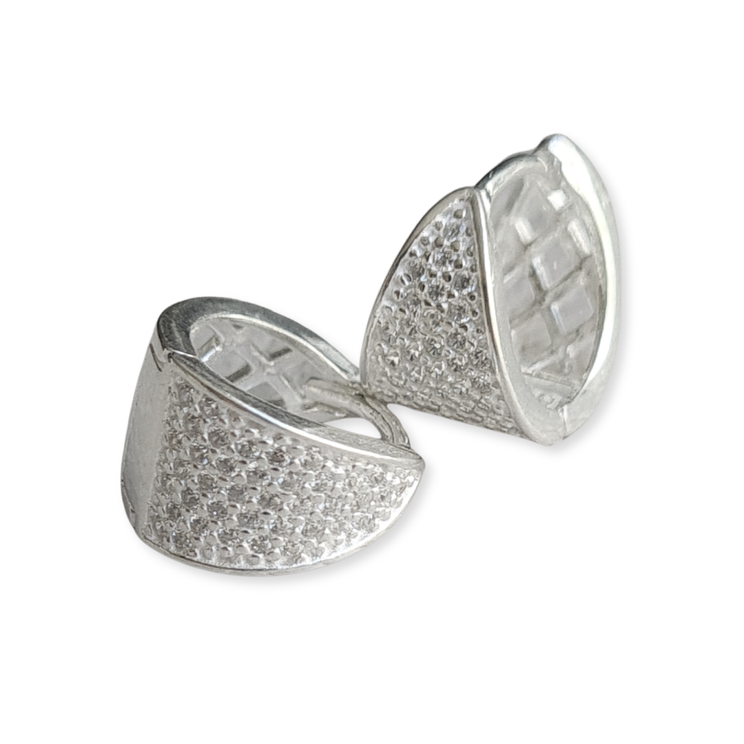 Aros de Plata 925 con incrustaciones