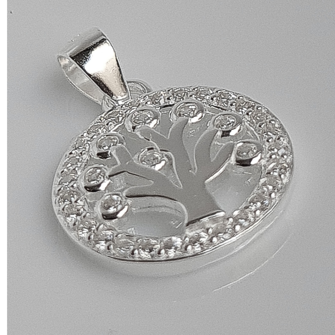 Colgante árbol de la vida de Plata 925