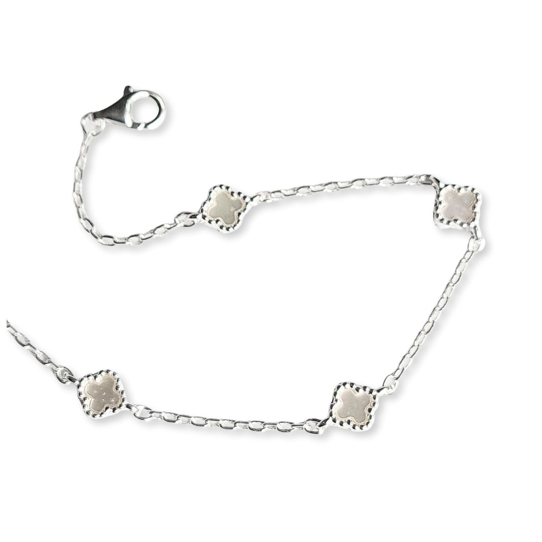Pulsera de Plata 925 con nacar