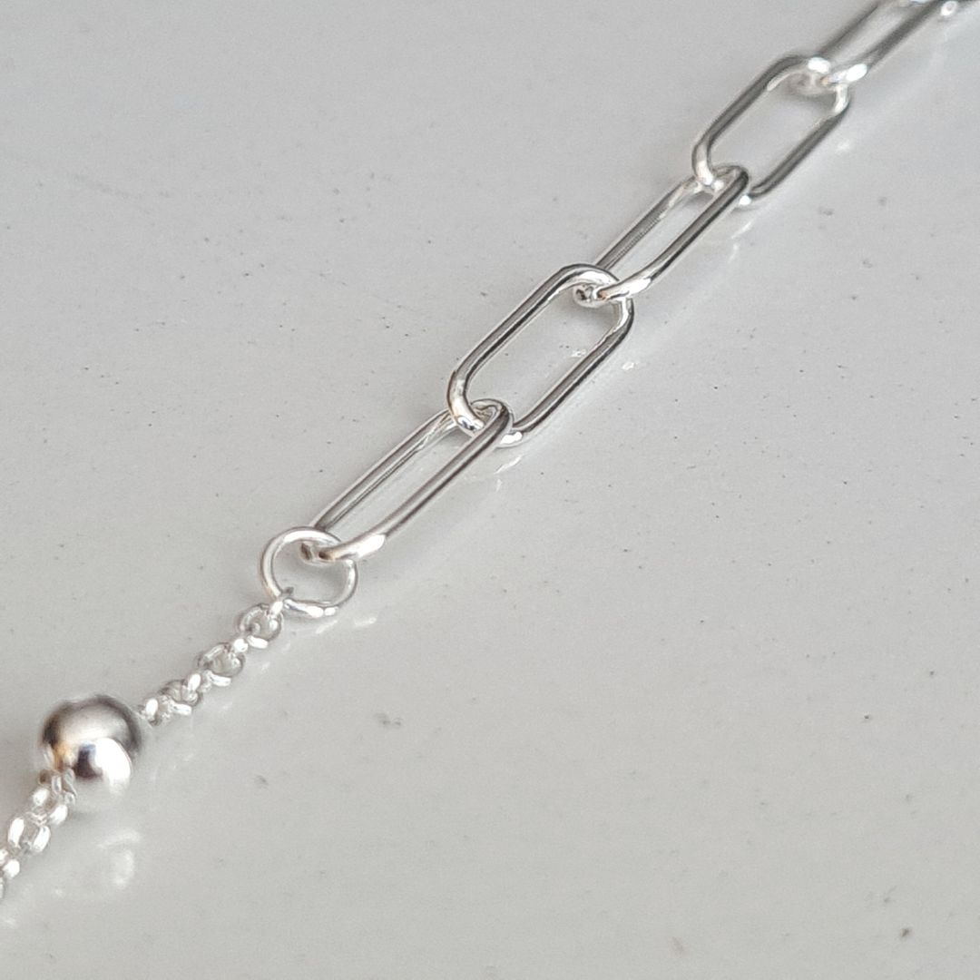 Pulsera de cadena de Plata 925