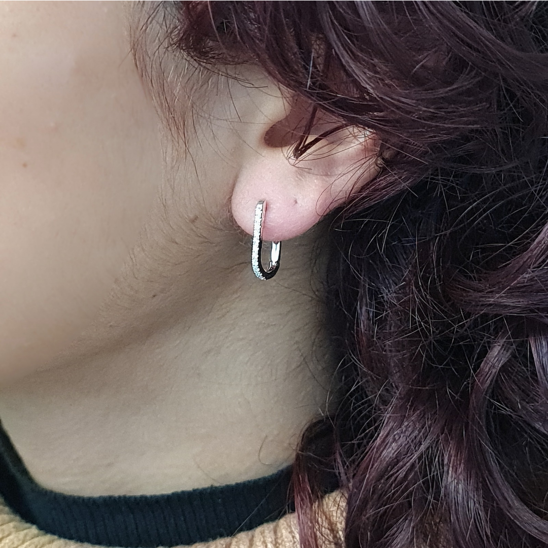 Pendientes de Plata 925 con circones