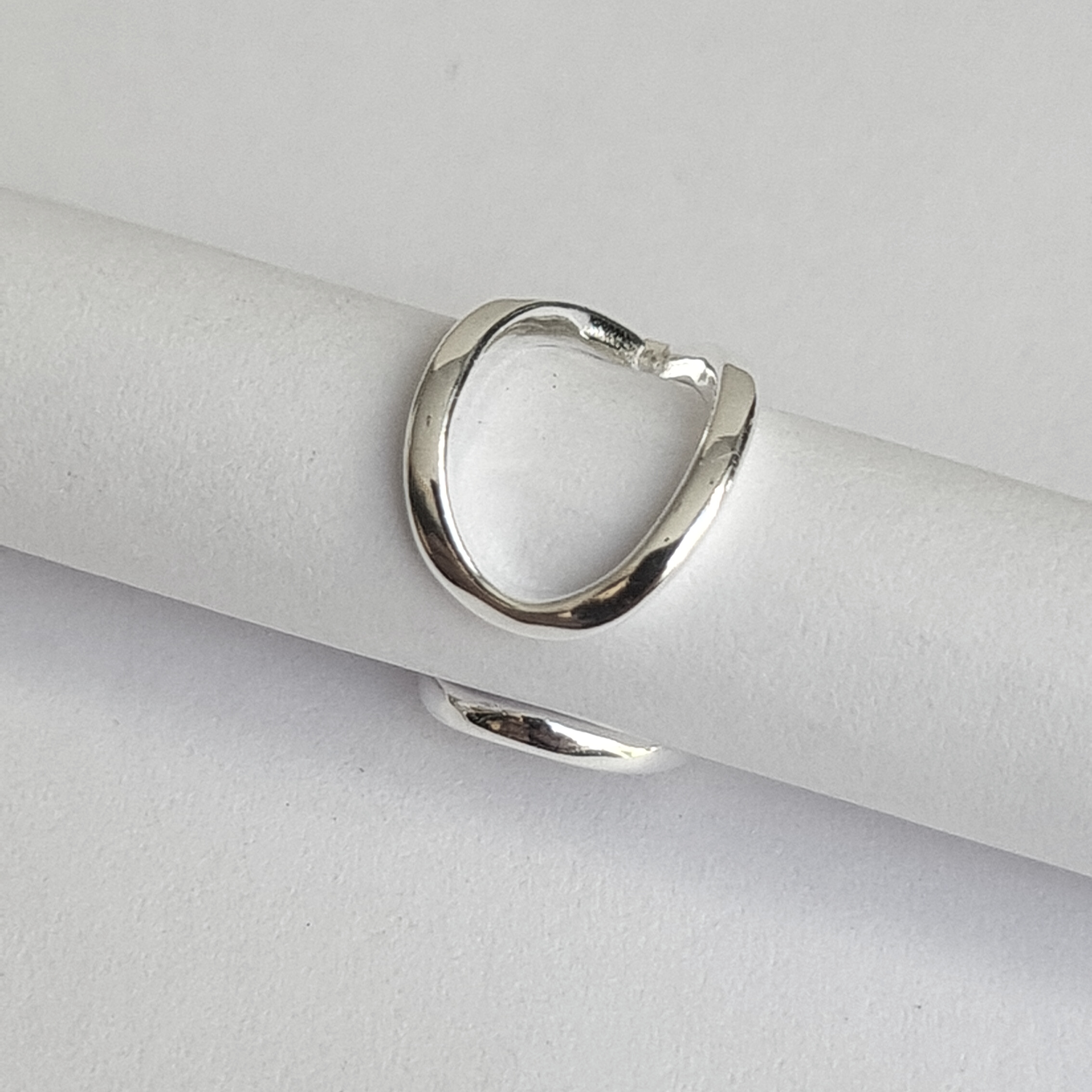 Ear cuff Plata 925 abstracto