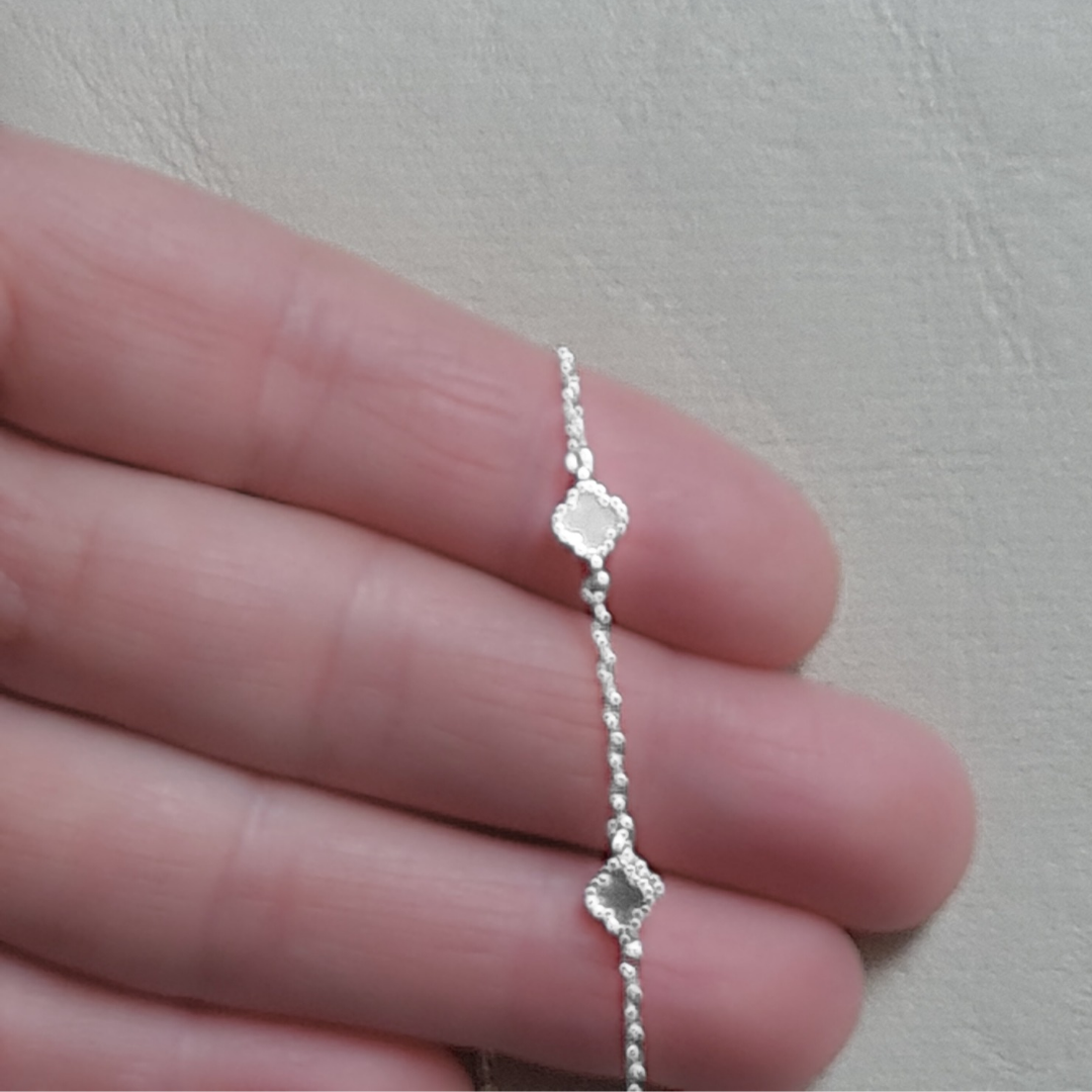 Pulsera de Plata 925 con nacar