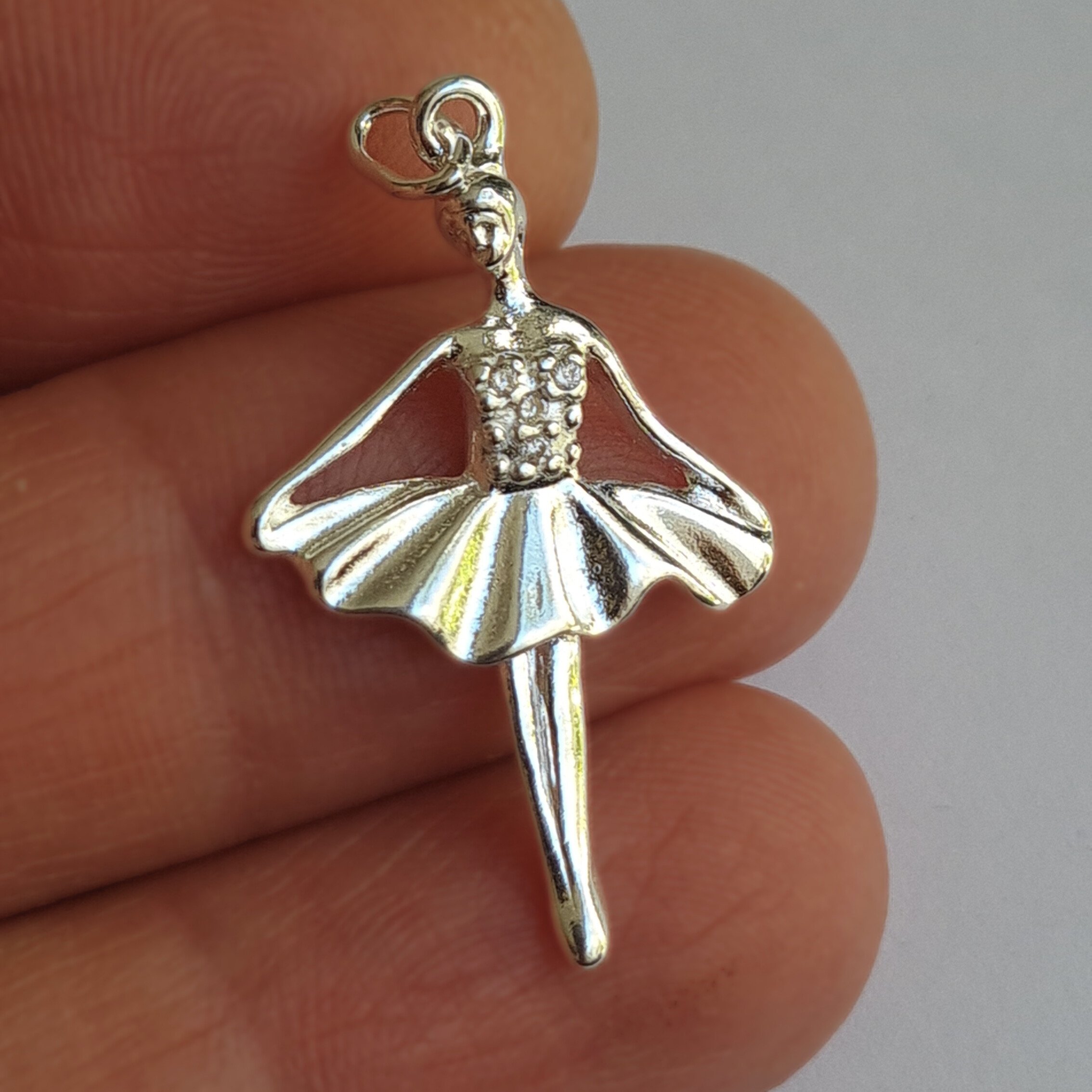 Dije bailarina Plata 925