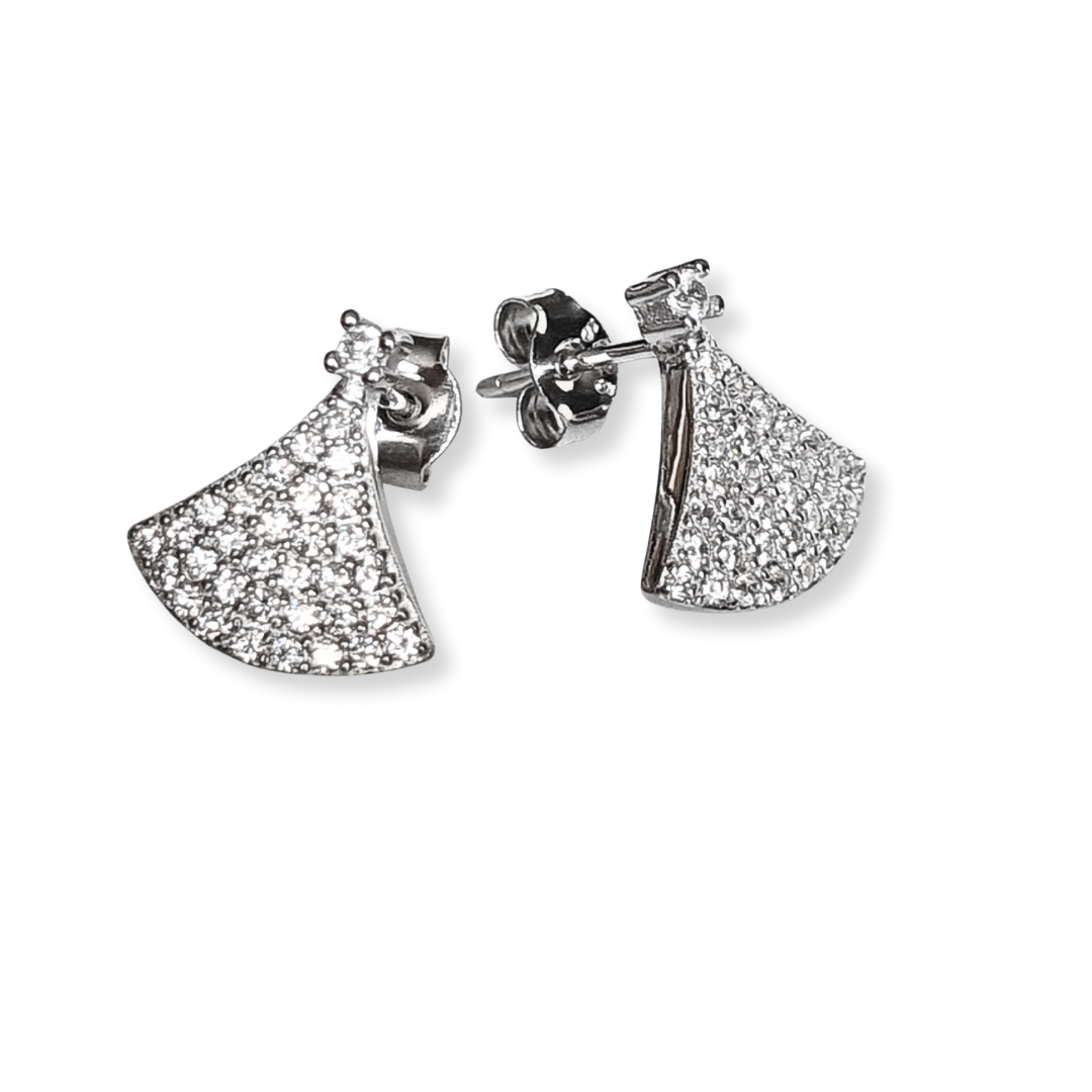 Pendientes de Plata 925 con circonios