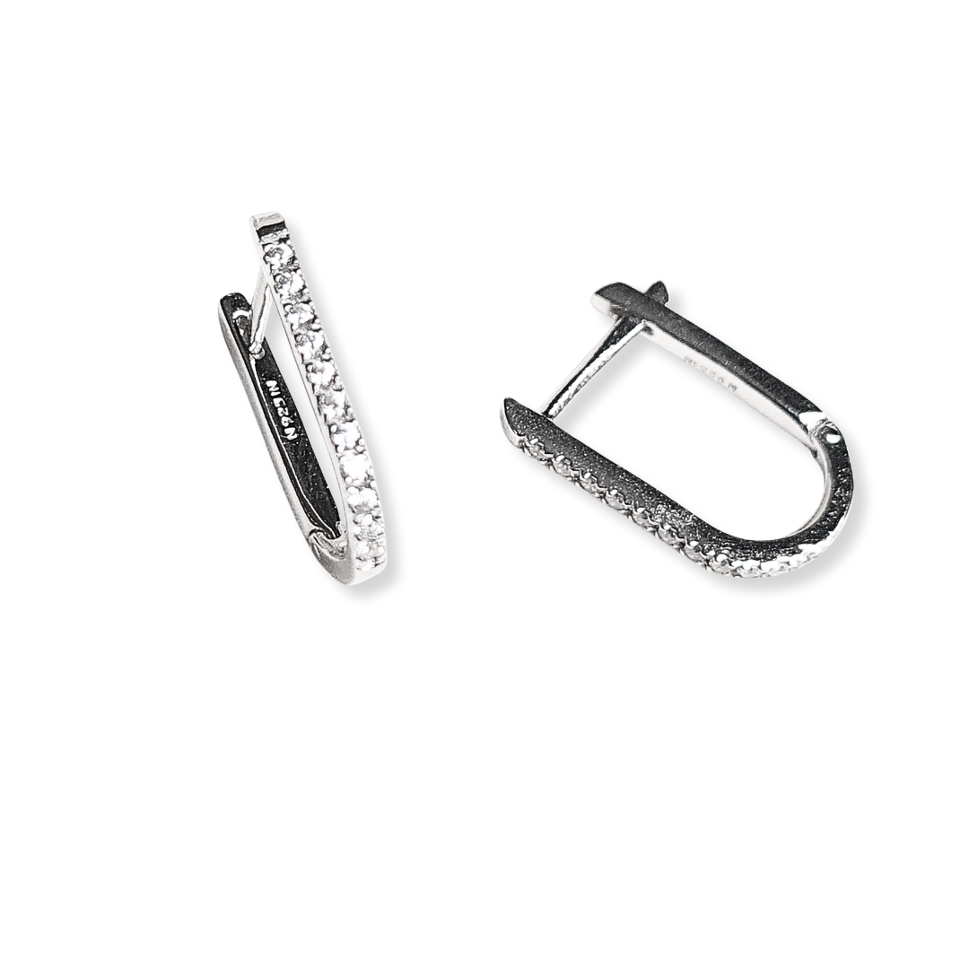 Pendientes de Plata 925 con circones
