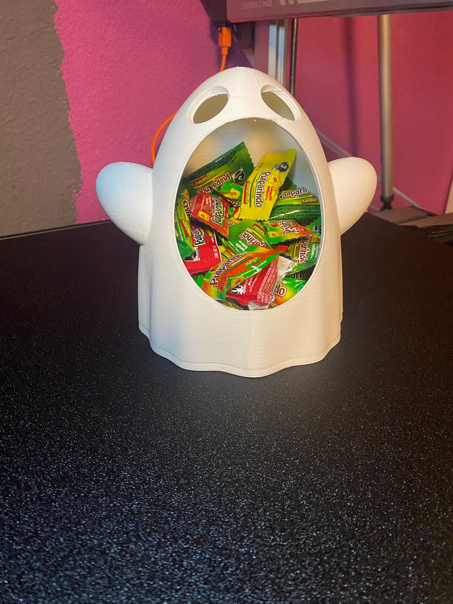Contenedor de dulces fantasma