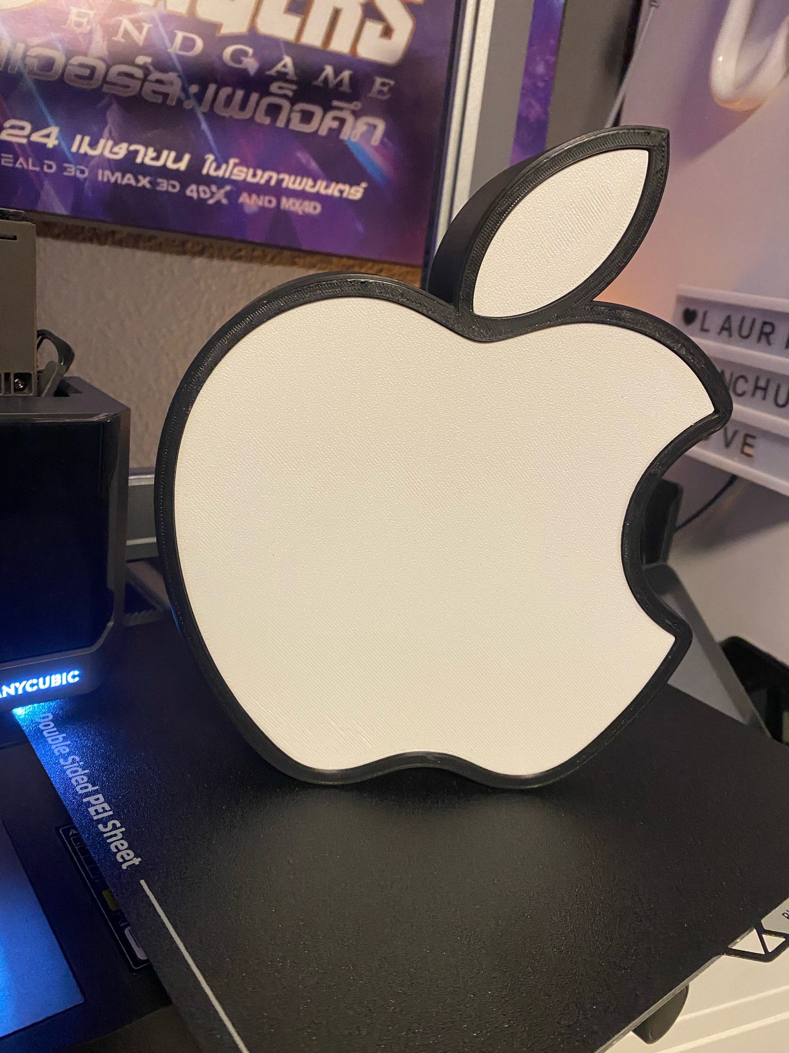 Letrero Luminoso Apple