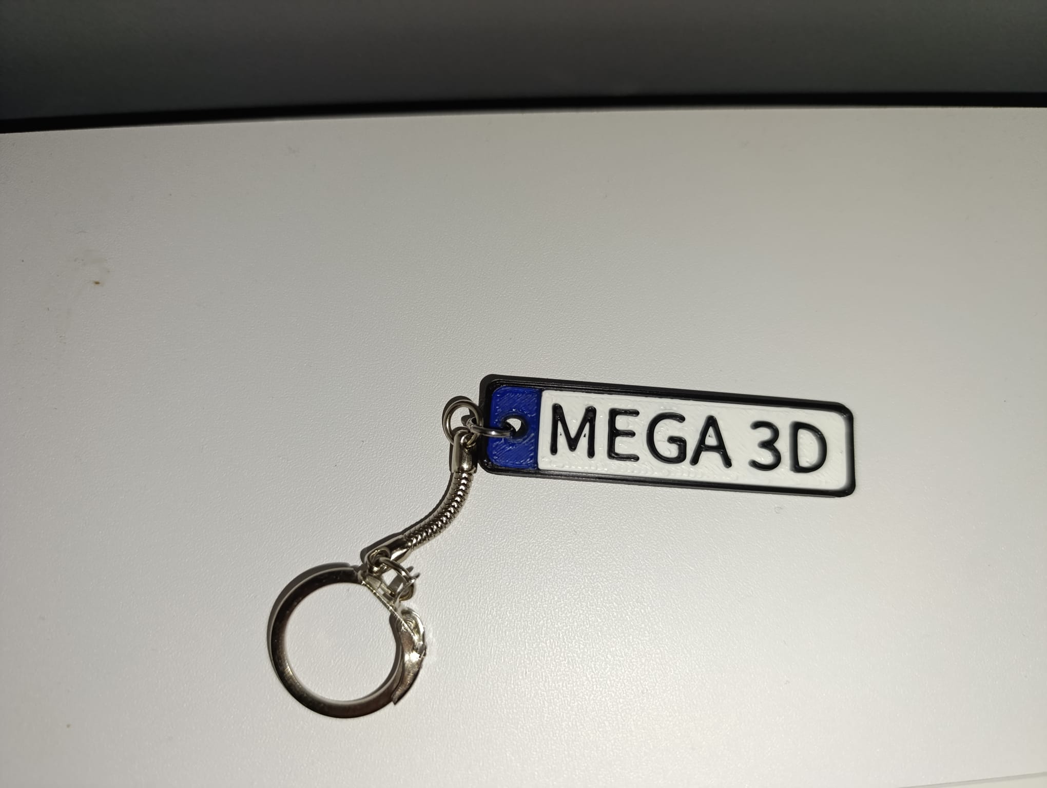 Llavero de matricula Personalizado