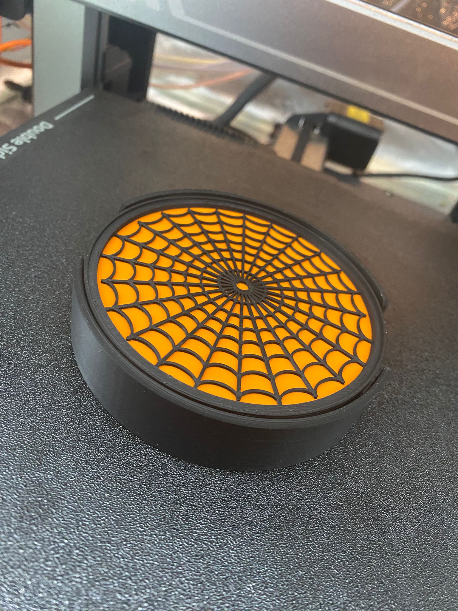 Posavasos de telaraña